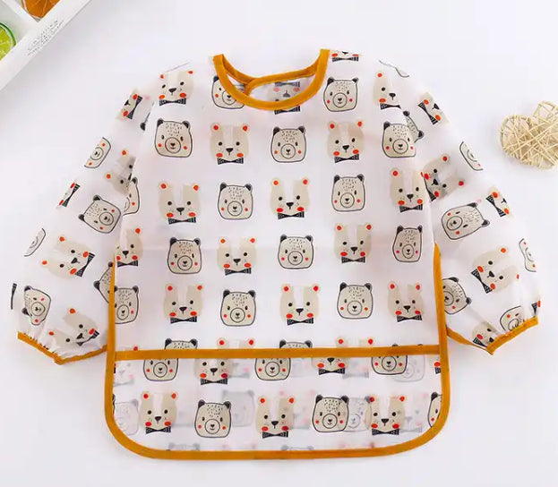 Babero tipo mandil para la AC